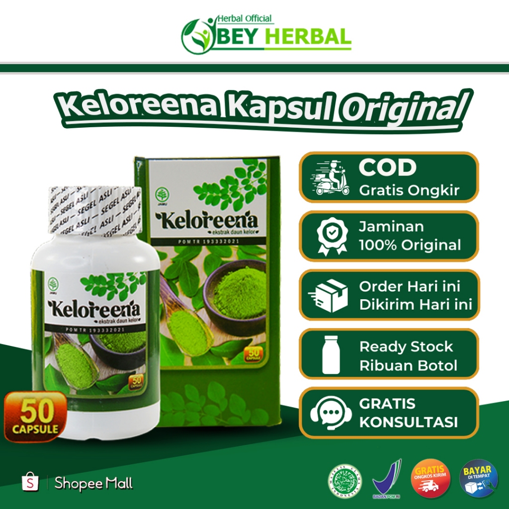 Keloreena Obat Pengapuran Tulang, Patah Tulang, Penyambung Patah Tulang, Tulang Keropos, Tulang Reta