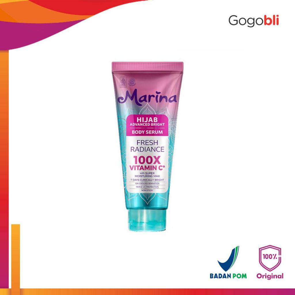 Marina Hijab Advanced Bright Body Serum Fresh Radiance 160ml