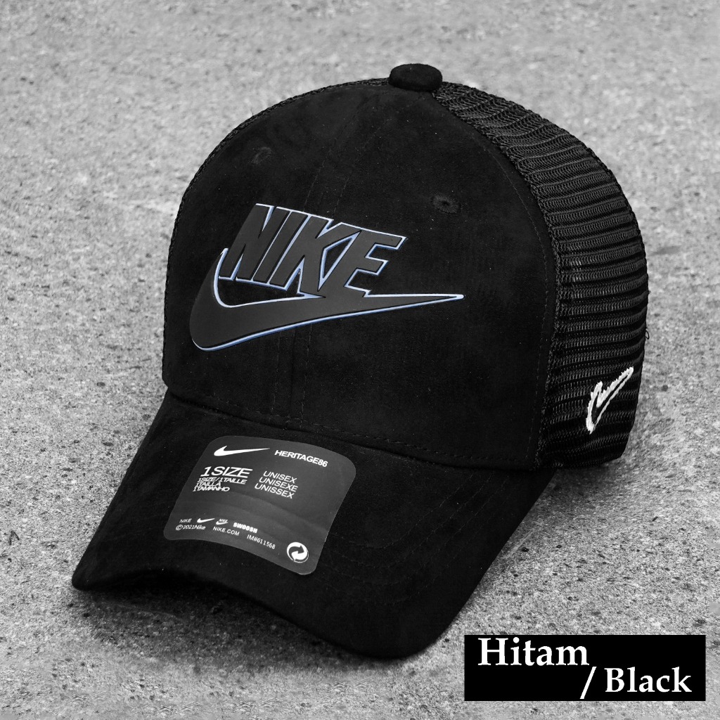 Topi Nike Snapback Trucker Import Mirror ORI Topi Jaring