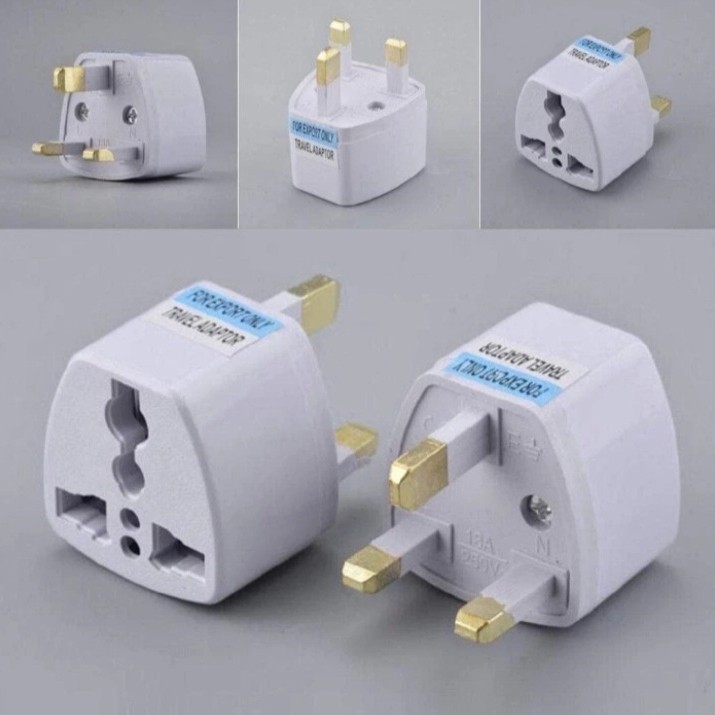 Colokan 3 Kaki Power Plug Adapter Converter ARAB SAUDI, SINGAPORE