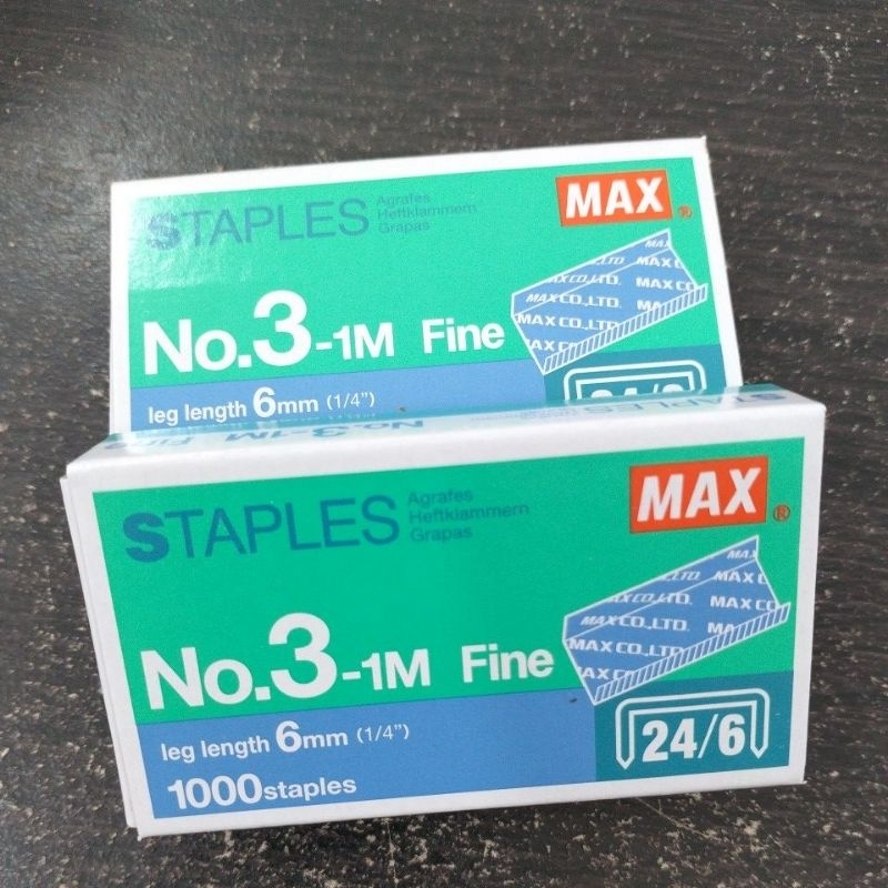 

Isi staples besar No.3-1M Max/Kangaro