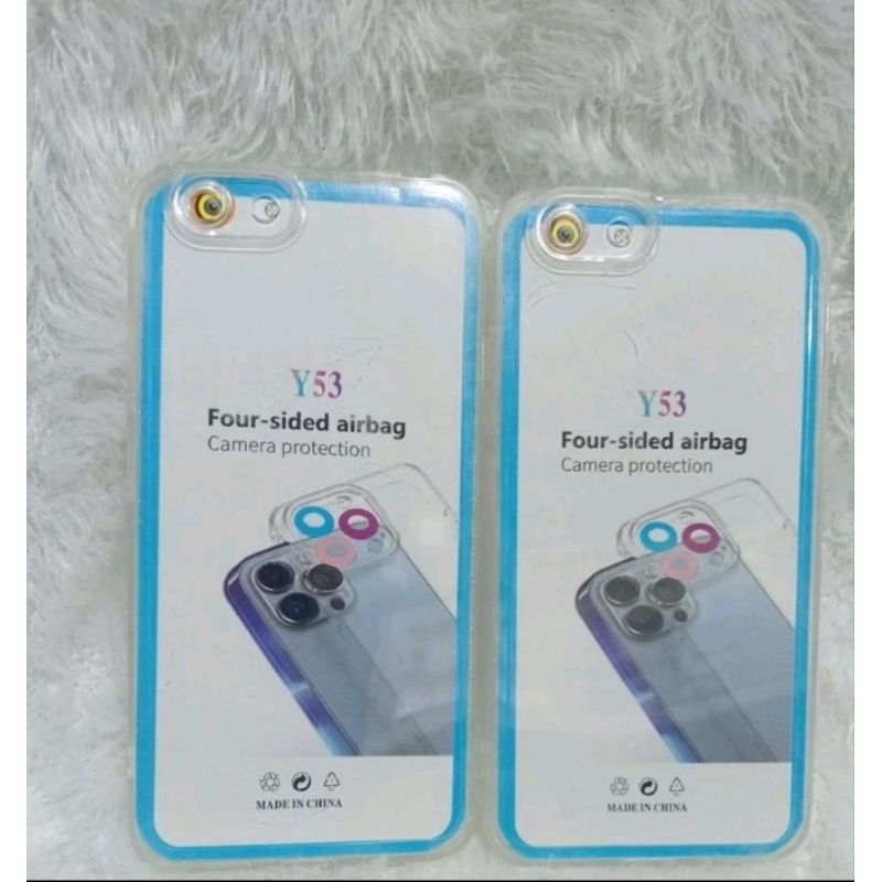 Softcase Casing Vivo Y53/Y71/Y81/Y83  Silikon Bening Pransparan Pelindung Celakang HP+Camera