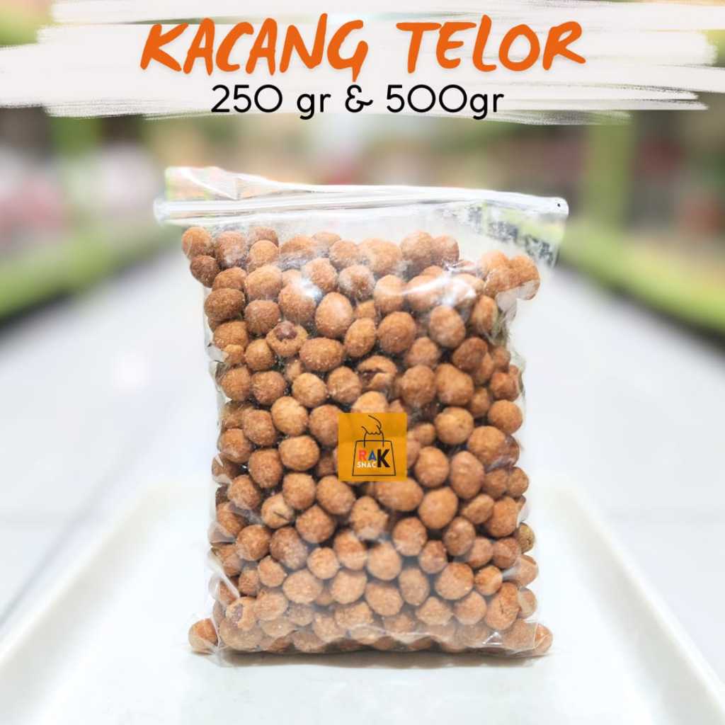 

Kacang Telor 250gr & 500gr | Cemilan Kacang | Snack Murah 1 Pouch