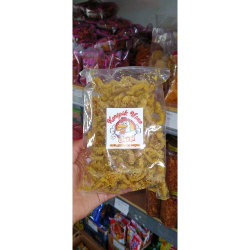 

keripik usus enak gurih