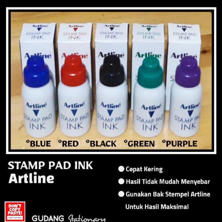 

Revolutionary Tinta Stempel Stamp Pad Ink ARTLINE 5 ml