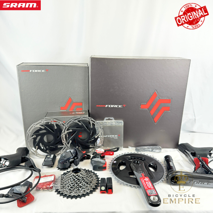 Groupset Grupset GS SRAM Force AXS Non Power Meter 2 x 12 Speed Disc Brake 48 35T 170 mm 10 - 36T Bi