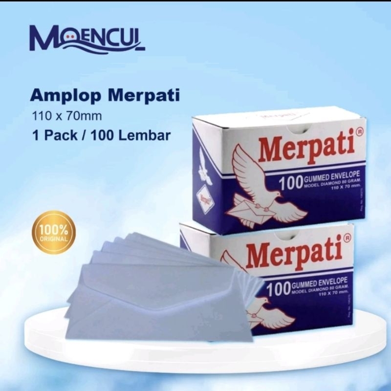 

Amplop Lem Kecil 1 pak 100×70 100 lembar