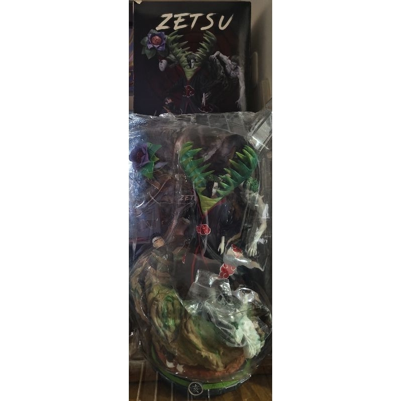 action figure naruto diorama zetsu