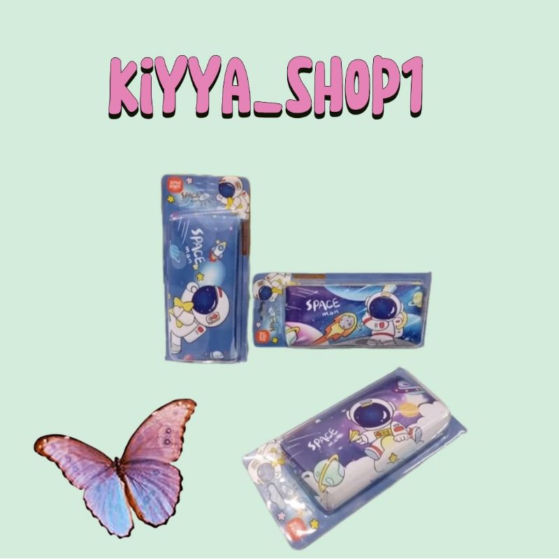 

Kotak Pensil Resleting Karakter Astronot