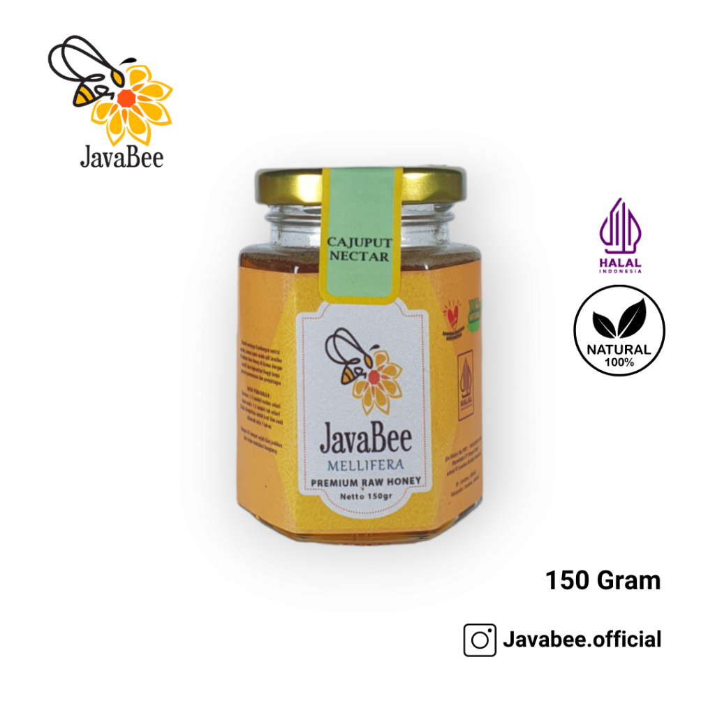 

Madu Nektar Kayu Putih/Cajuput Nectar Honey From JavaBee 150gr Asli Murni Mentah