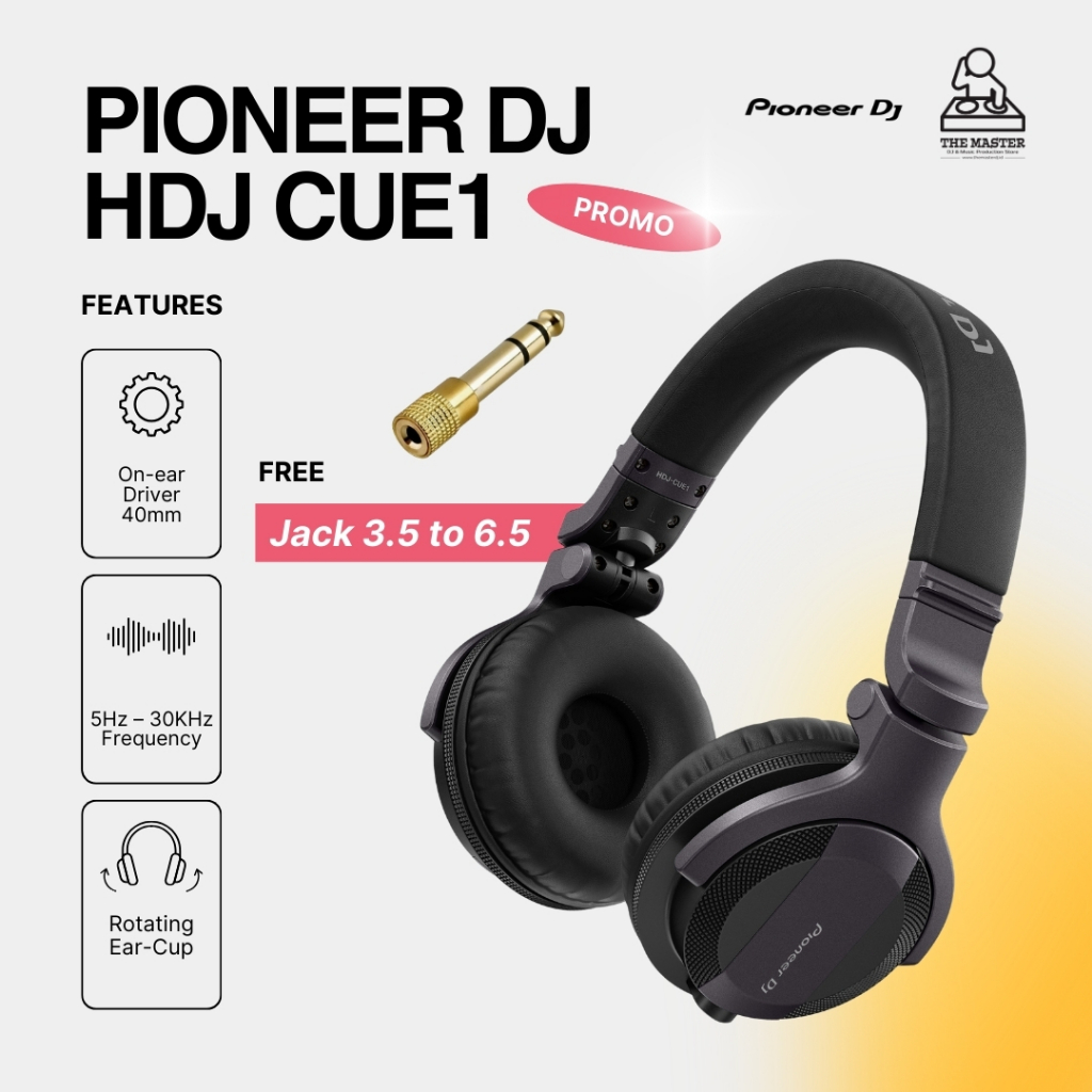 [Ready Stock] Pioneer DJ HDJ-CUE1 | HDJ CUE1 | CUE 1