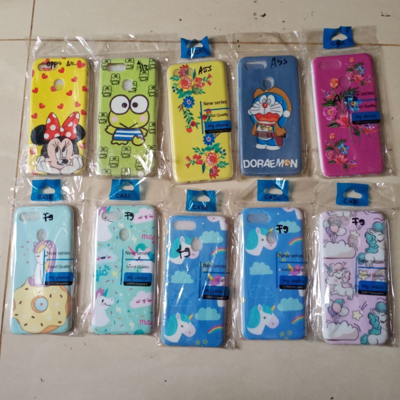 Soft case oppo A11K . A12 . A5S / A7 2018 gambar cewek softacse softsell silikon