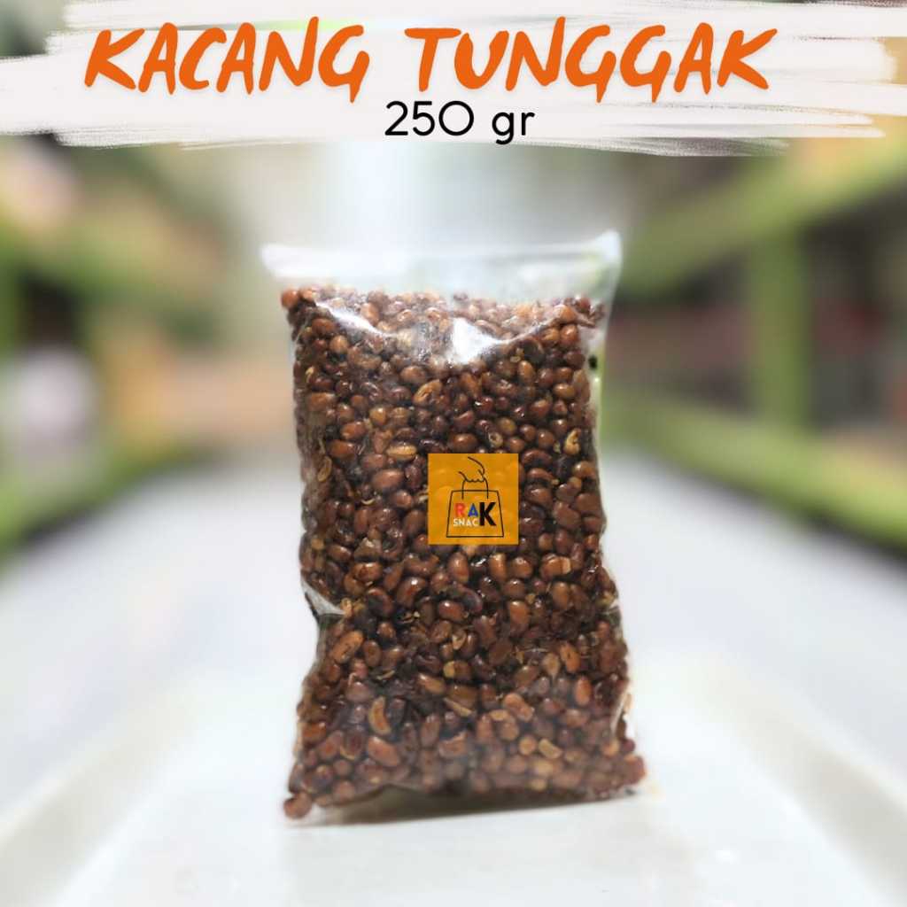 

Kacang Tunggak 250gr | Snack Kacang | Snack Murah Kemasan Pouch