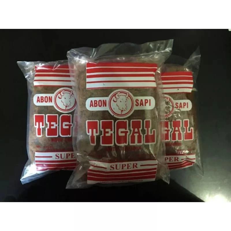 

Abon Sapi Super Cap Tegal Kemasan 250gr Manis dan Pedas