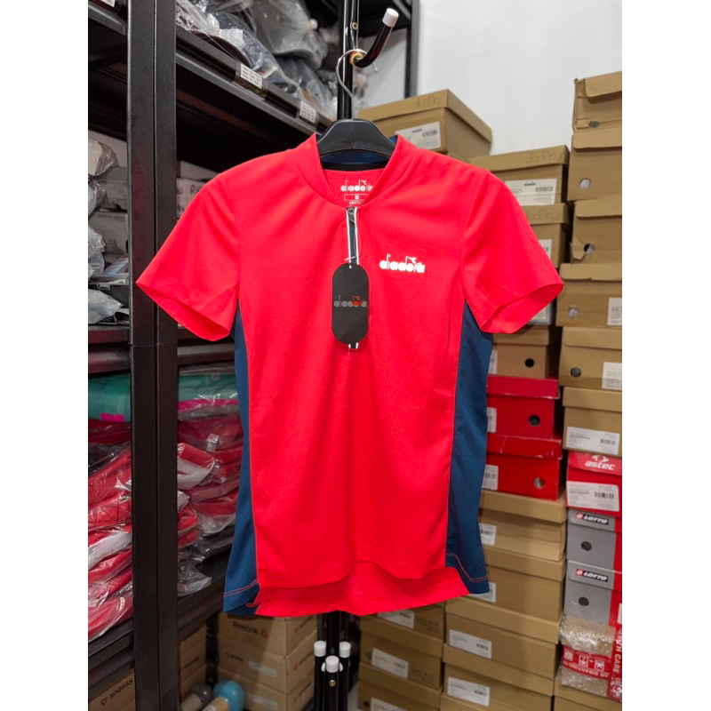BAJU SEPEDA WANITA DIADORA DIAV6412684P PAVLOVA CYCLING TSHIRT WOMEN PINK ORIGINAL