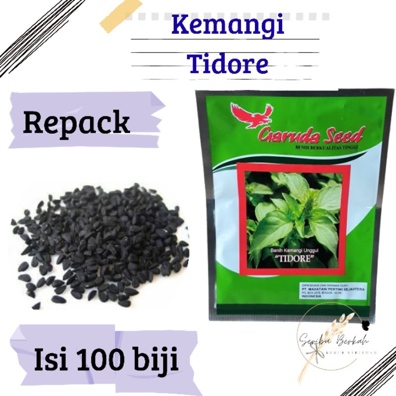 Repack Bibit benih unggul kemangi tidore