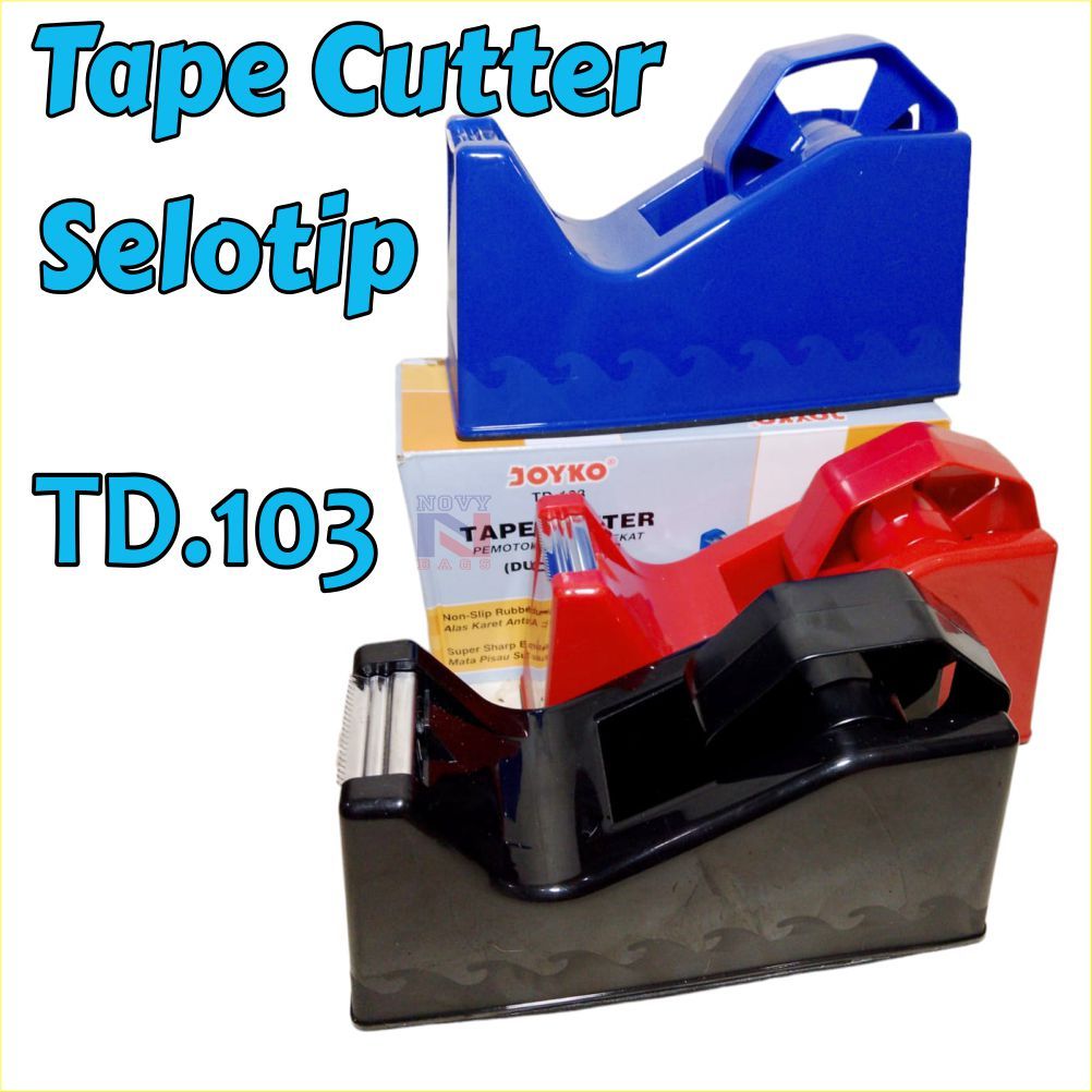 

Tape CUTTER Dispenser SOLATIP Tape Cutter Tempat Pemotong Lakban Isolasi Joyko TD 103