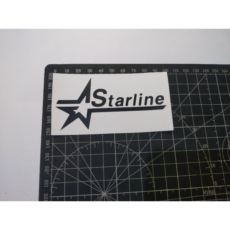 

cutting stiker starline