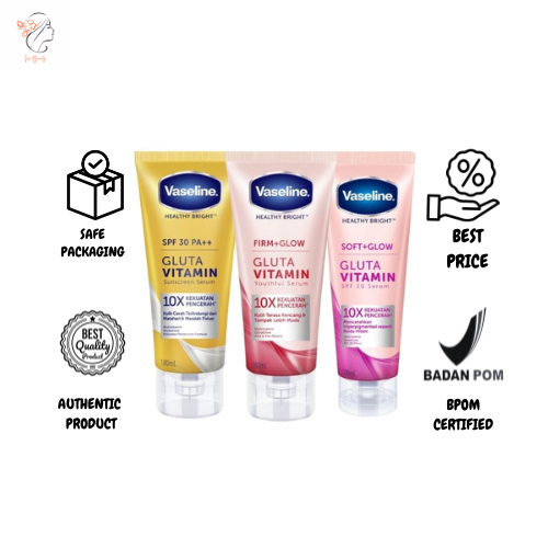 Vaseline Vitamin Body Serum Series | Vaseline Body Serum 180ml