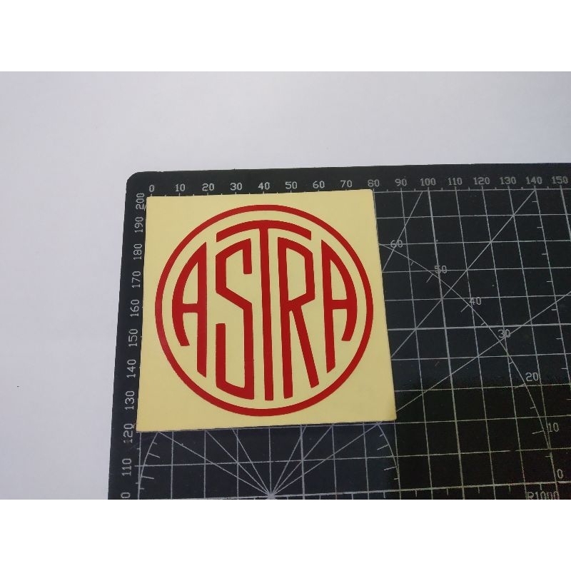 

cutting stiker astra