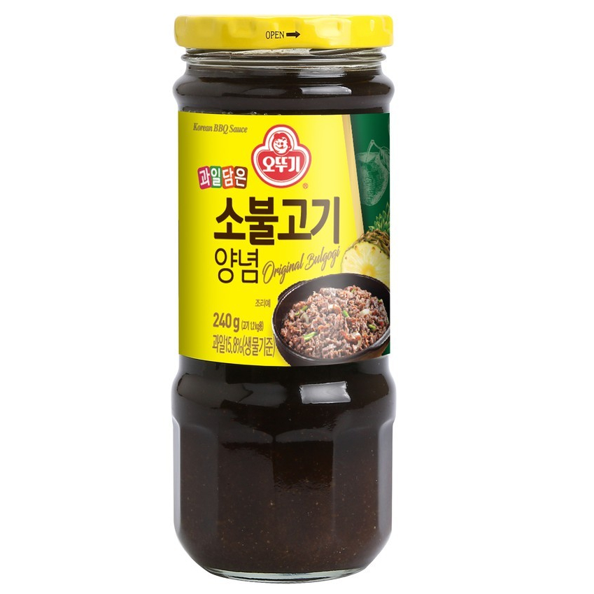 

OTTOGI BBQ Bulgogi Sauce For Beef /Saus BBQ Untuk Daging Sapi 240gr
