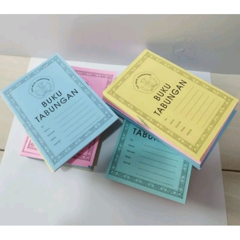 

Buku Tabungan Sekolah / Buku Tabungan Kecil