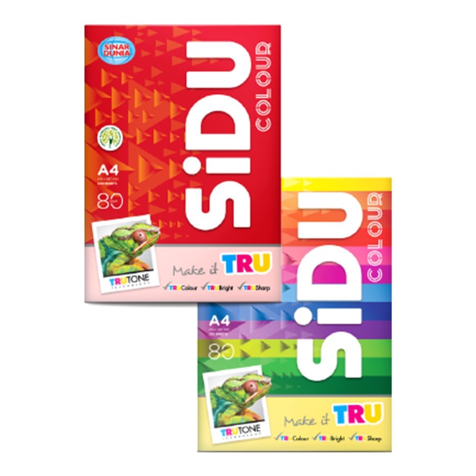 

Best Product Kes HVS Warna Sinar Dunia A4 8gsm 1 RIM