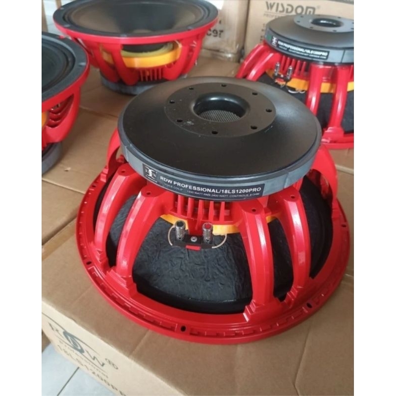 SPEAKER KOMPONEN RDW  ORIGINAL TYPE 18LS1200PRO / 18LS1200 PRO Original RDW