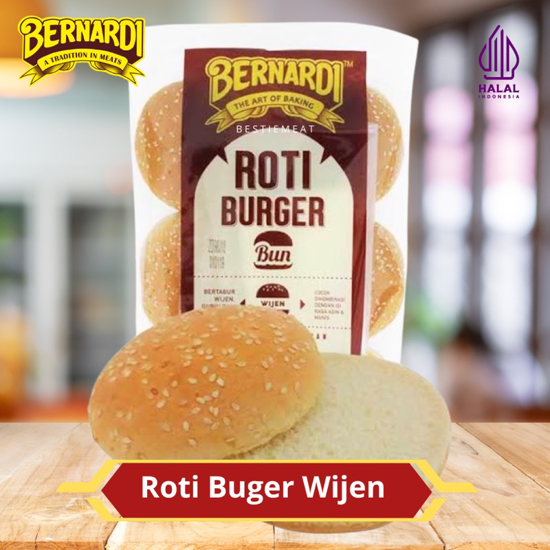 

Bernardi Roti Burger Wijen Isi 6