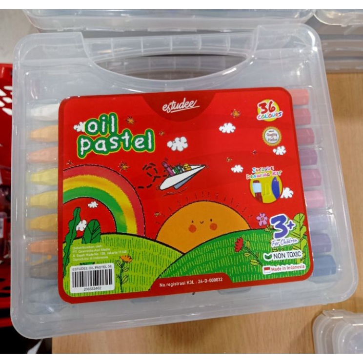 

Mewah Estudee Oil pastel 36 colour