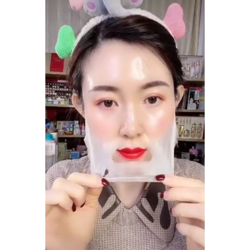 Masker Telur ZhenXiaoPu Egg Shell Yeast Masker Sachetan