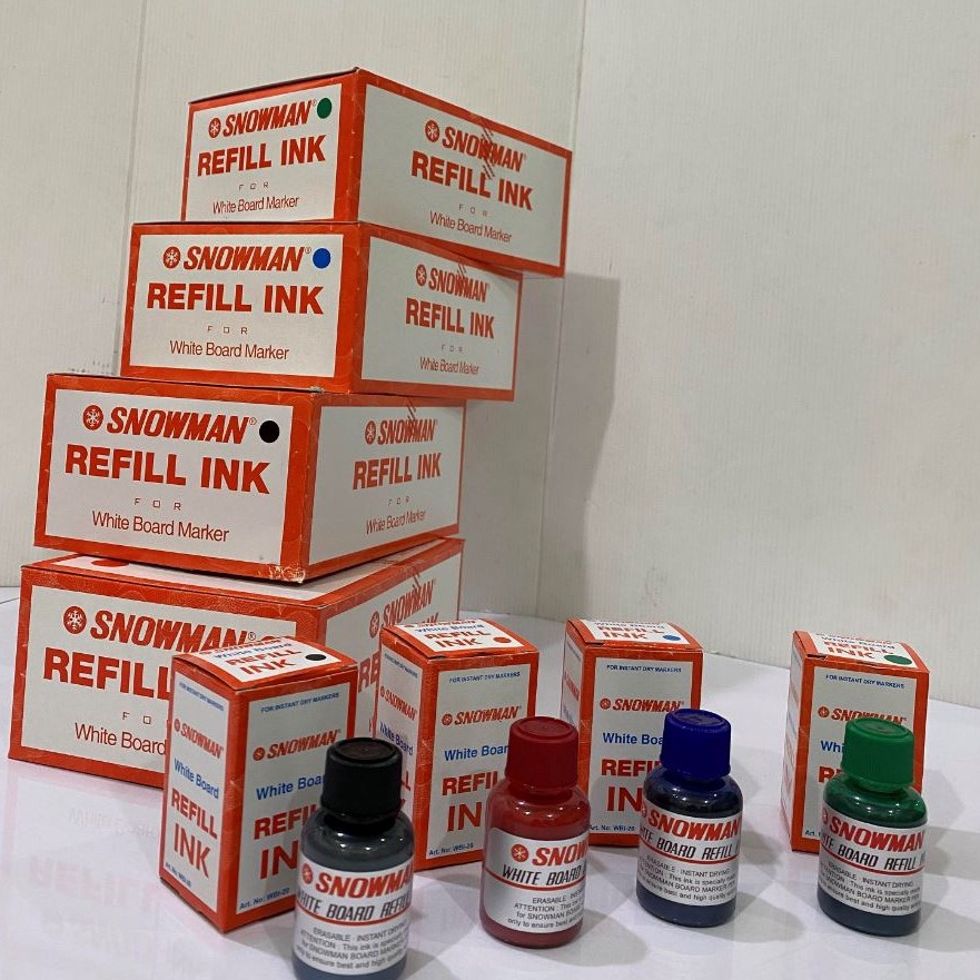 

Bestseller Refill Spidol Whiteboard Snowman WBI2 Untuk BG12 ABG12