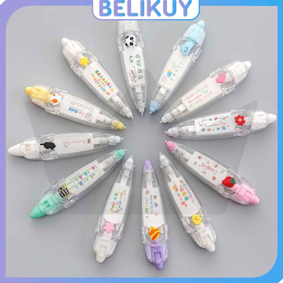 

Belikuy Tip Ex Kes Transparan Motif Correction Tape Perlengkapan Sekolah Decorative Tape STY16