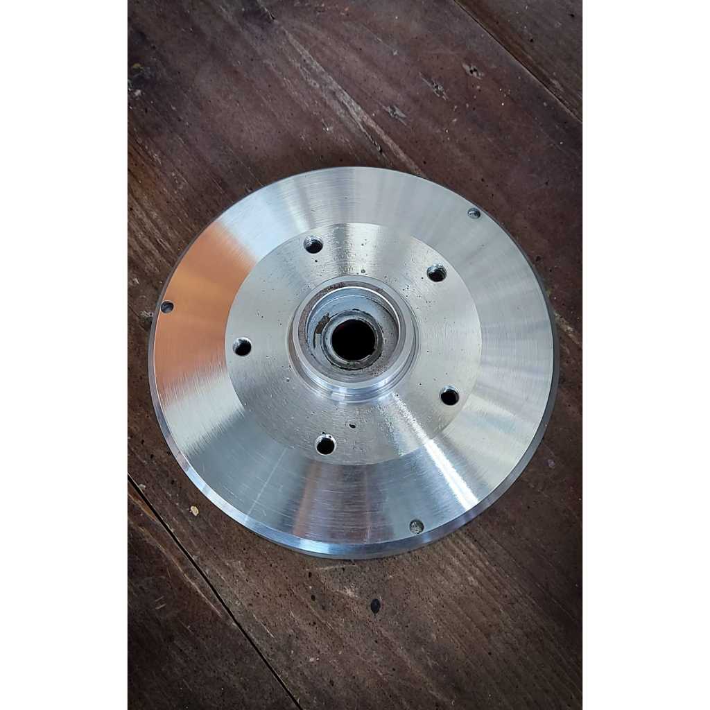 Hub depan ring 12 GScooter pengereman standart non cakram vespa Super Sprint PS fork kaki 3