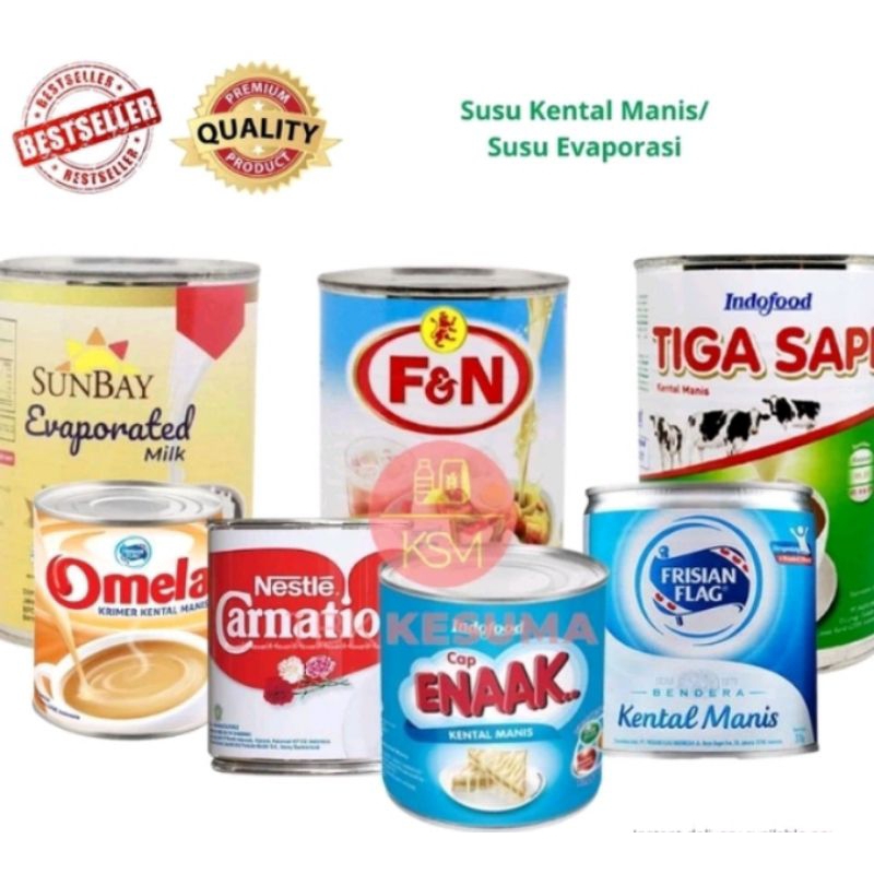 

susu kental manis kalengan