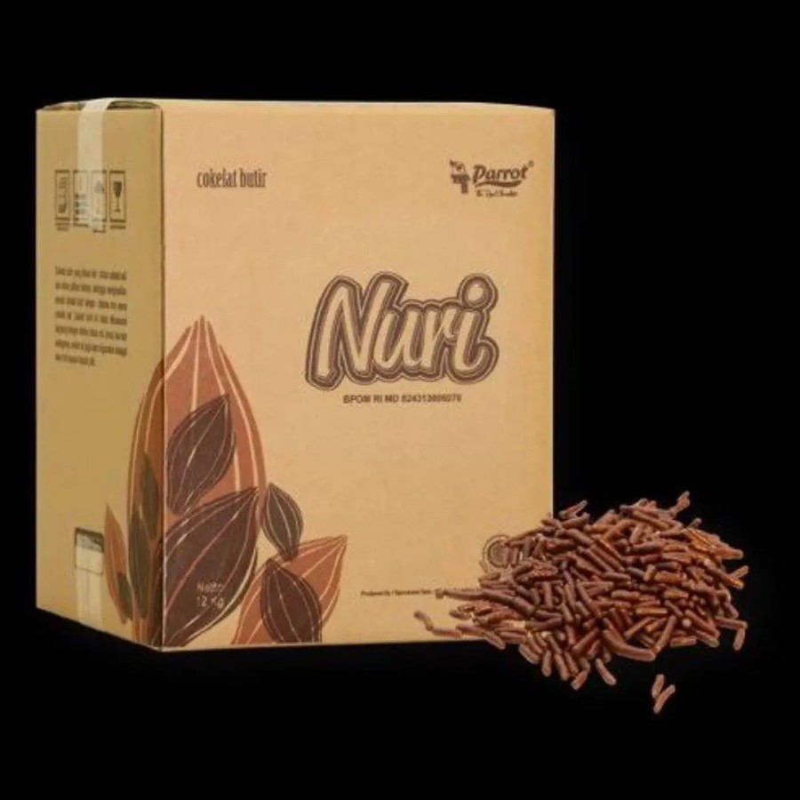 

Meses Coklat NURI 250gr , 500gr REPACK / Mesis Cokelat Butir Murah