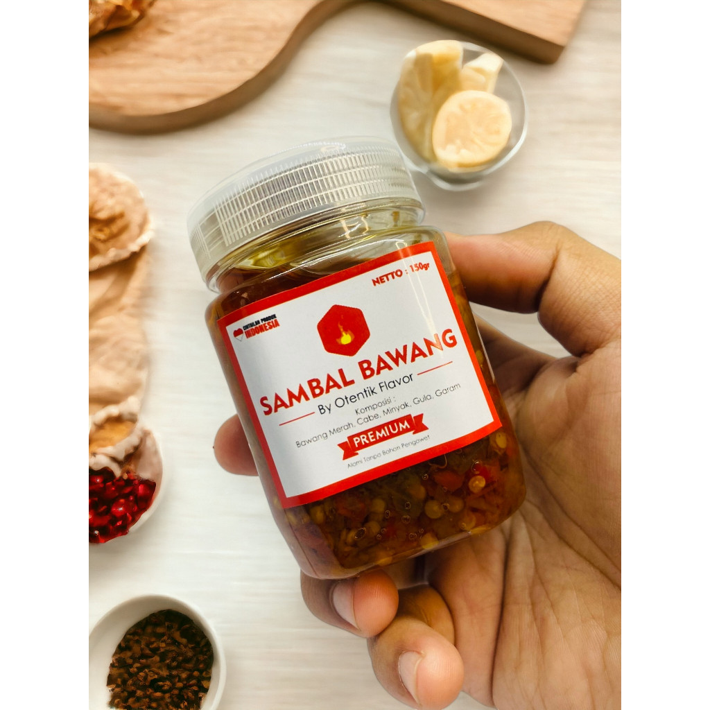 

Sambal Bawang Otentik Fresh Tanpa Pengawet Sambel Pedas Premium