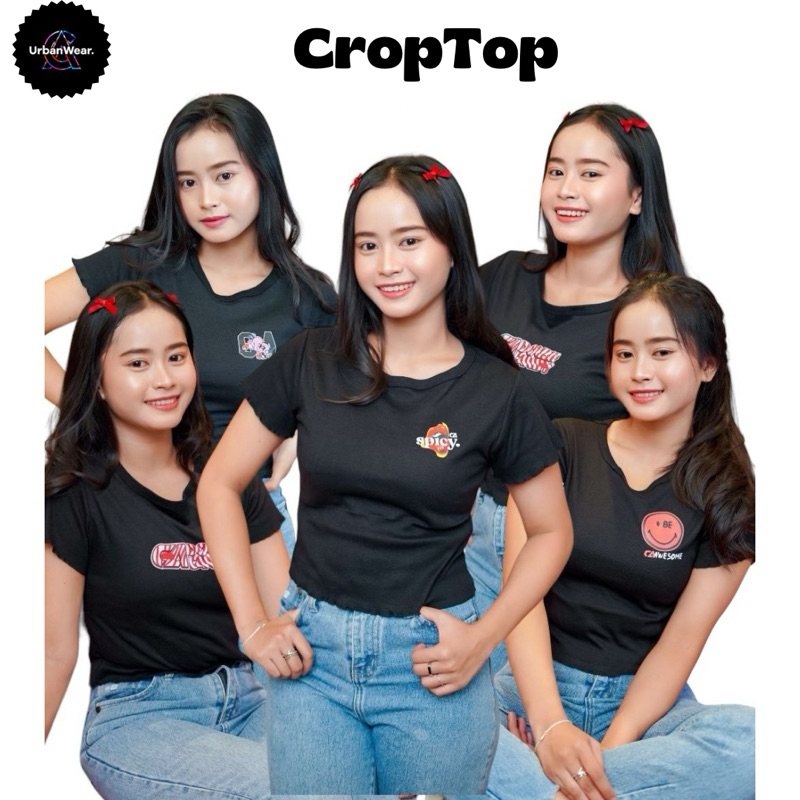 hoodie Crop top n kaos crop top Original CA urbanwear