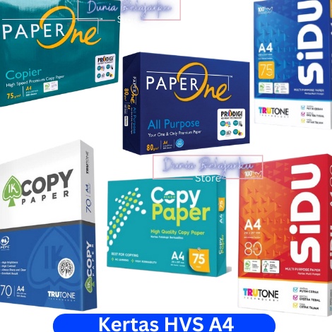 

Pilihan Terbaik Copy Paper Kes HVS A4 7 gr 1 RIM 5 Lembar