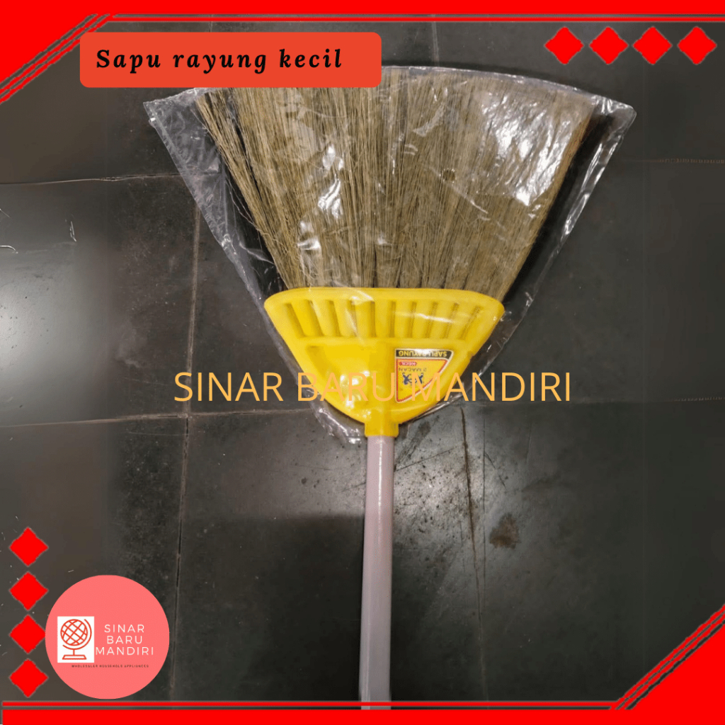 Sapu rayung cap 2 macan / sapu / sapu lantai macan