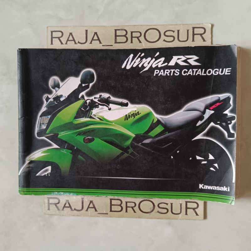 Buku Parts Catalog Katalog Kawasaki Ninja 150RR/Ninja 150 RR CKD KR150 RR 2013 ORI Original
