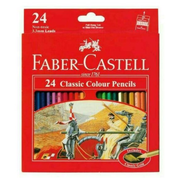 

Pilihan Terbaik Pensil Warna 24 Warna Merk Faber Castell Classic