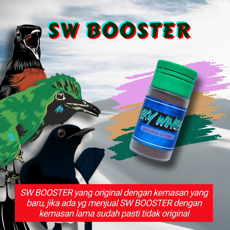 SKYWINGS BOOSTER serbuk gacor bongkar isian