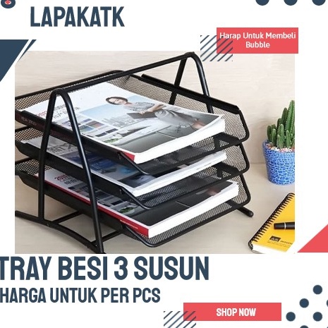 

Seller V TEC Rak besi 3 N dokumen Kes besi 3 n Tray besi 3 n