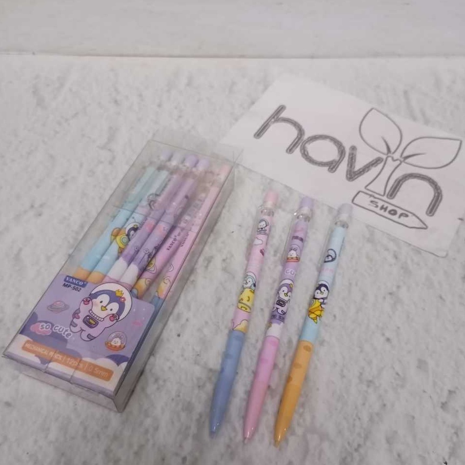

Laris pensil mekanik 5 1pak12pcmekanik pencilpensil isi kecil