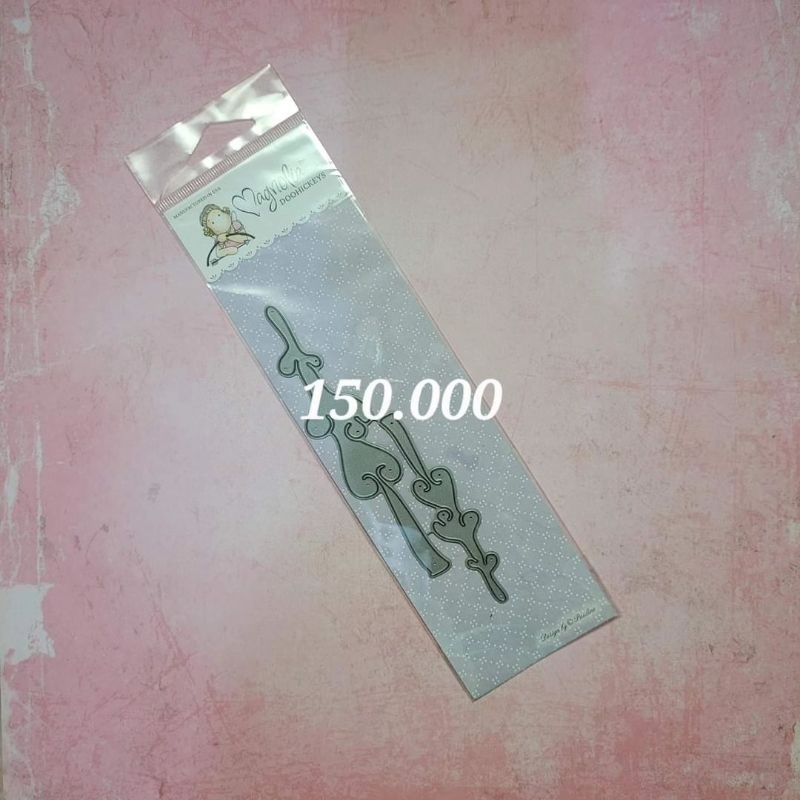 

METAL CUTTING DIES CETAKAN POTONG KERTAS MAGNOLIA DOOHICKEY ORIGINAL SLENDER FIRS POHON CEMARA BERSALJU