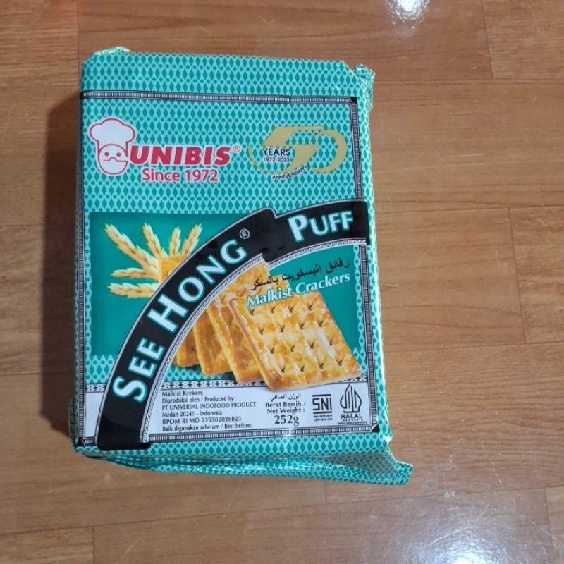 

UNIBIS See Hong puff 252g / BISKUIT malkis crackers 252g / ROTI GABIN