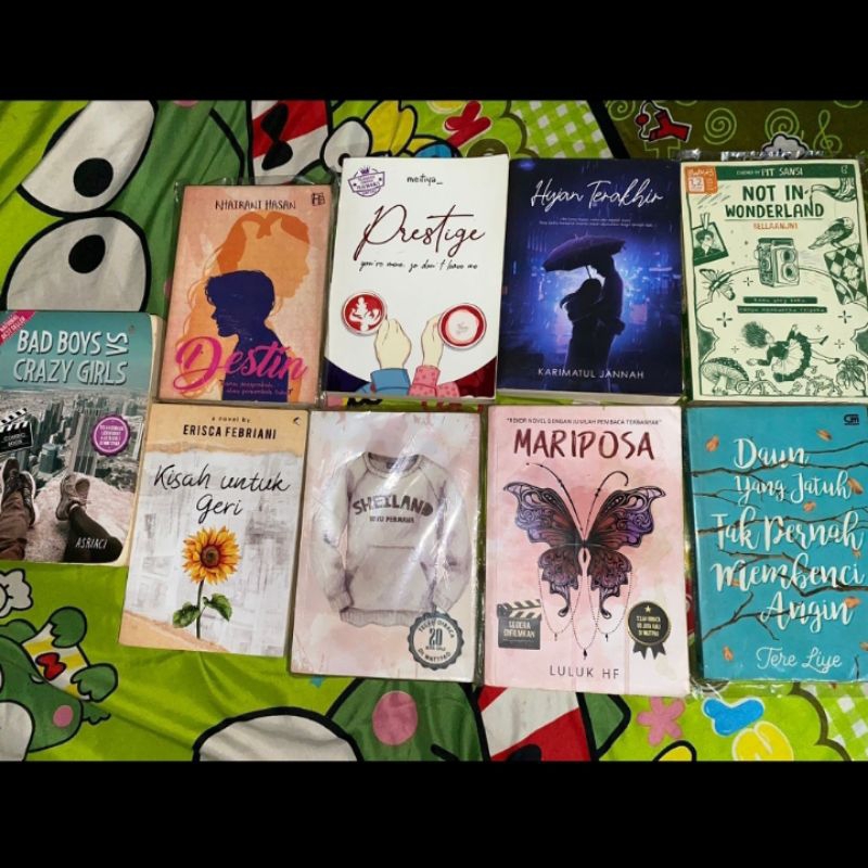 

[BACA DESKRIPSI] PRELOVED NOVEL