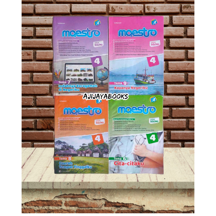 LKS MAESTRO KELAS 4 TEMA 6, 7, 8, DAN 9 KURIKULUM 2013 SD/MI