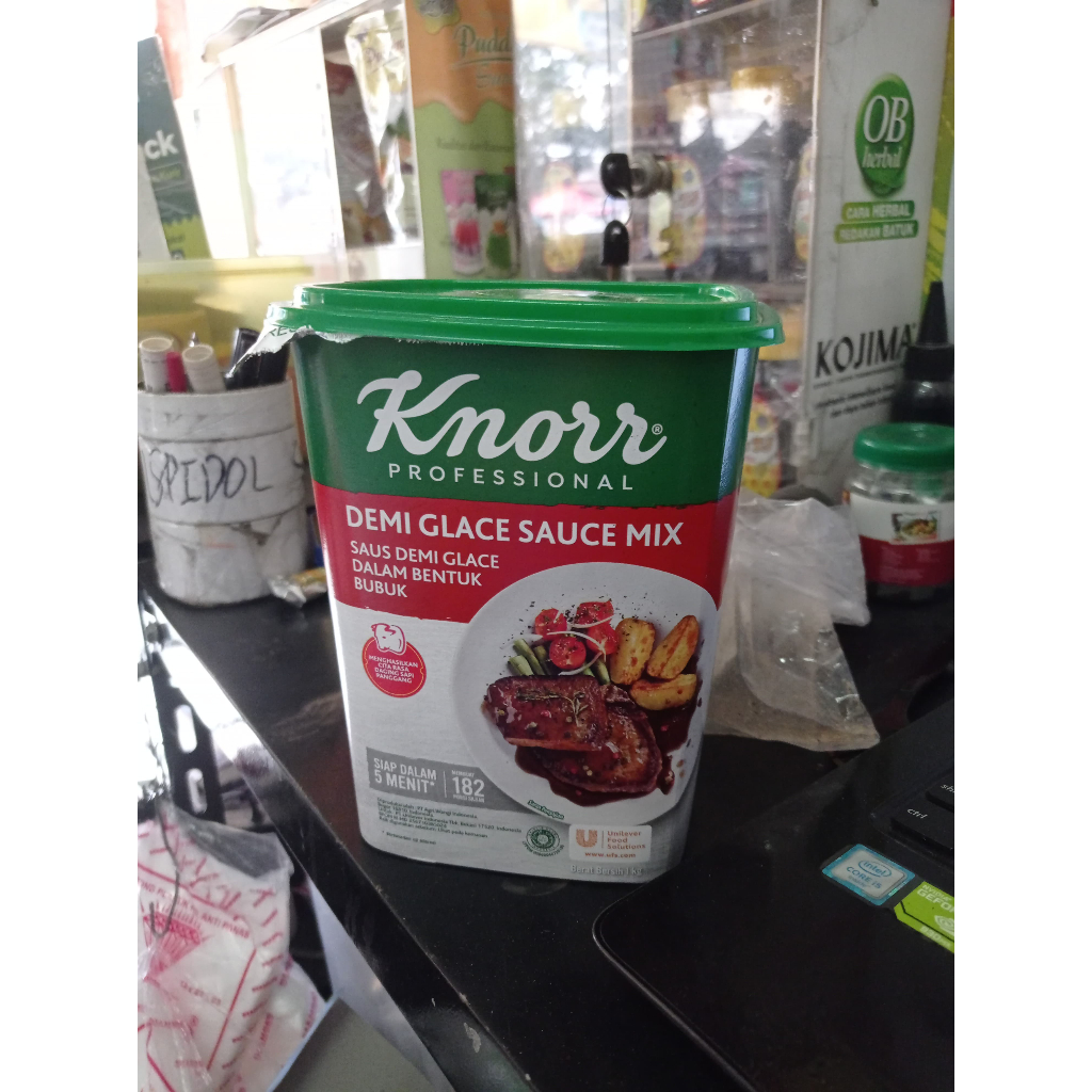 

KNORR DEMI GLACE SAUCE MIX 1 KG SAUS STEAK